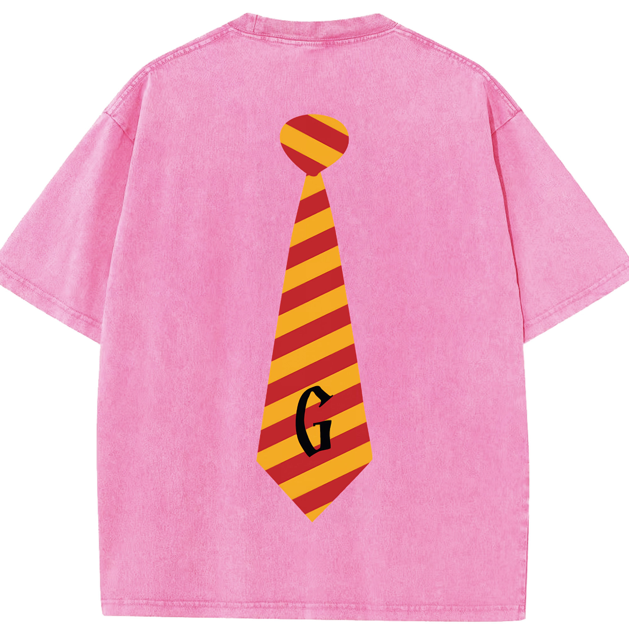 （画像用） Harry Potter ハリー・ポッターシリーズ 綿100% ヴィンテージ風 半袖Tシャツ（背面プリント）